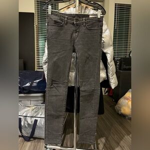 All Saints Gray Skinny Jeans Sleek Modern Fit